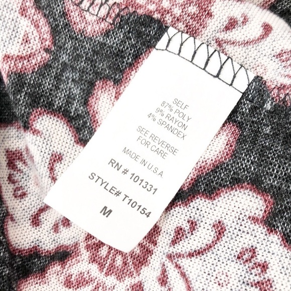 Charlotte Russe medallion print cardigan - Picture 5 of 7